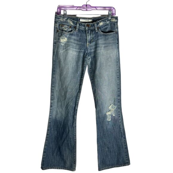 Vintage Joe's Jeans Distressed Flare Jeans - Size 29 Retro Style Jeans Y2K